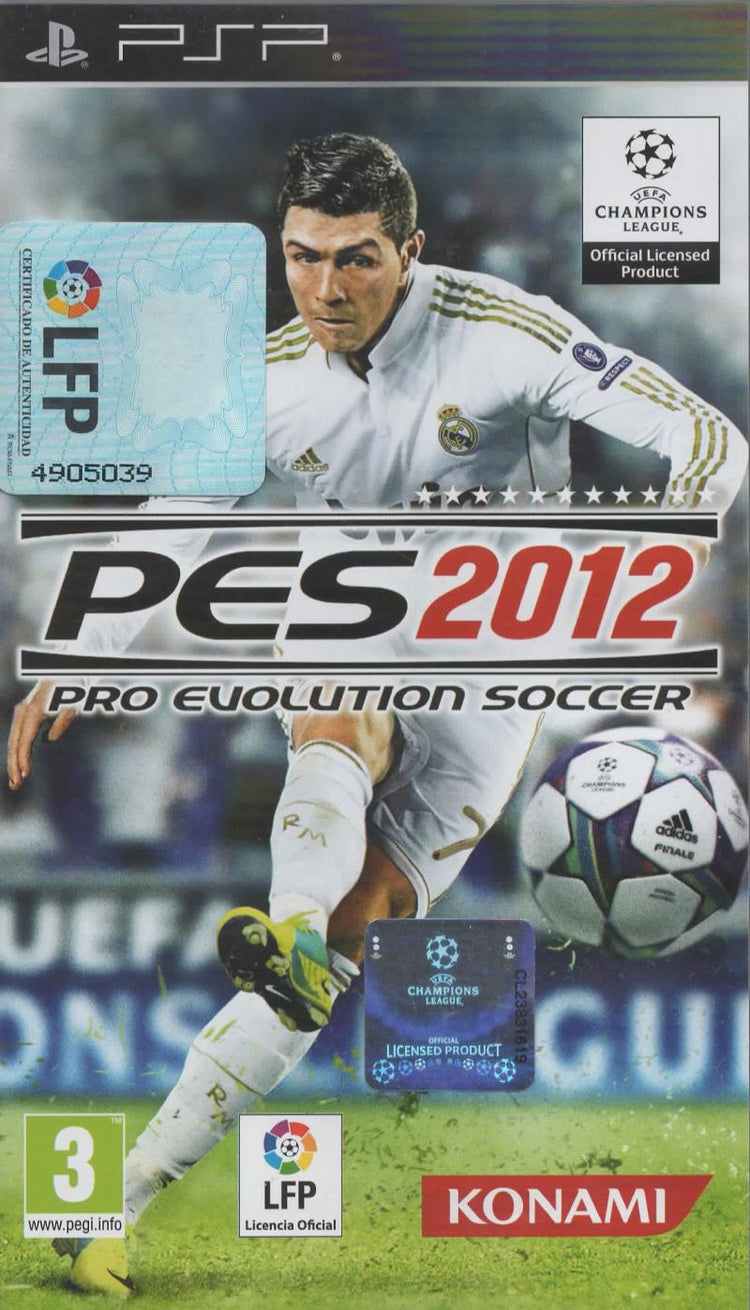 Pro Evolution Soccer 2012 - PSP Game