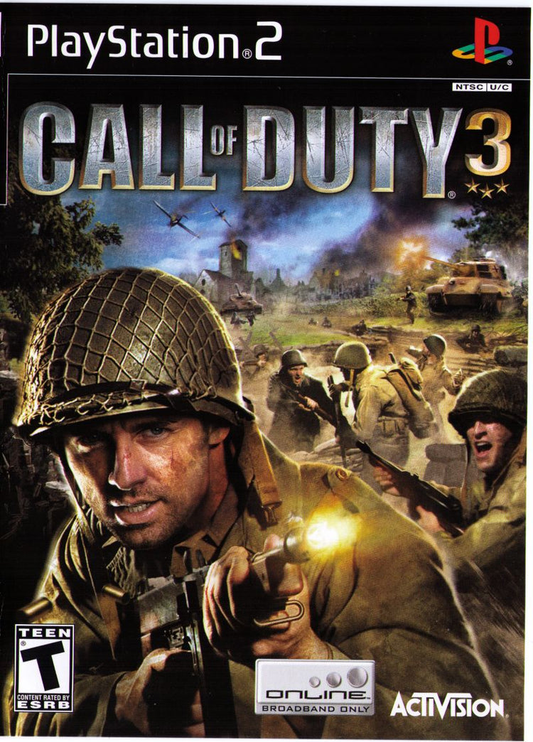 Call of Duty 3 - PS2 Game