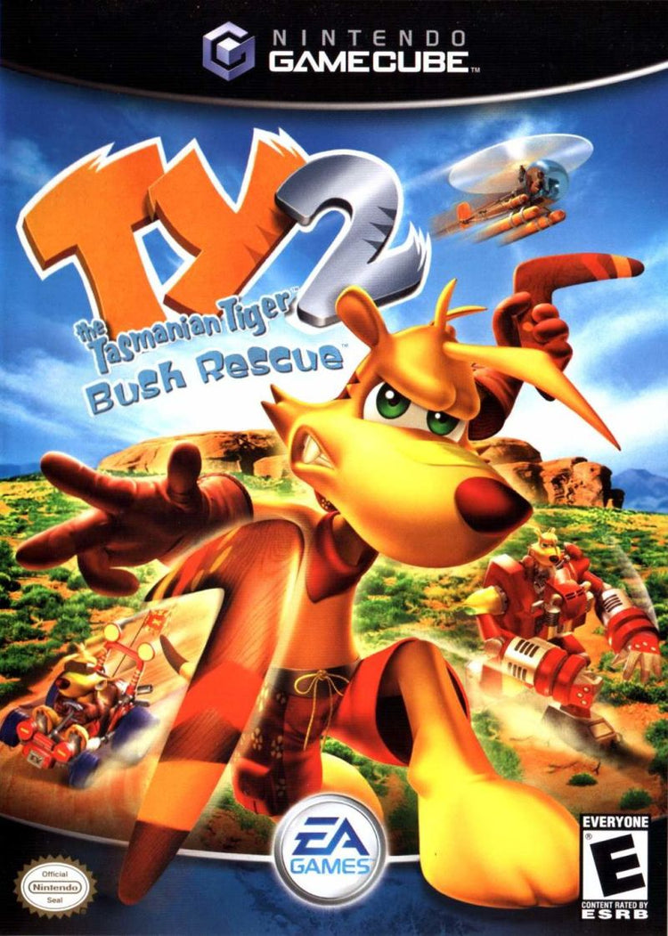 Ty the Tasmanian Tiger 2 Bush Rescue - Gamecube Game