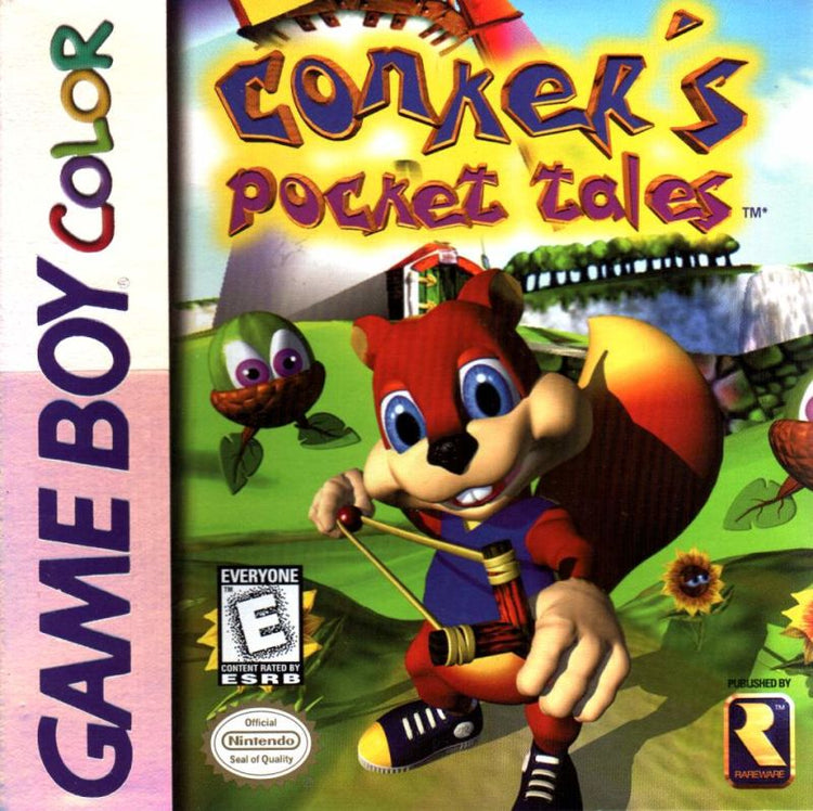 Conker's Pocket Tales - Gameboy Color Game