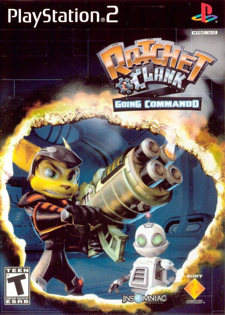 Ratchet & Clank Going Commando - PS2 Game