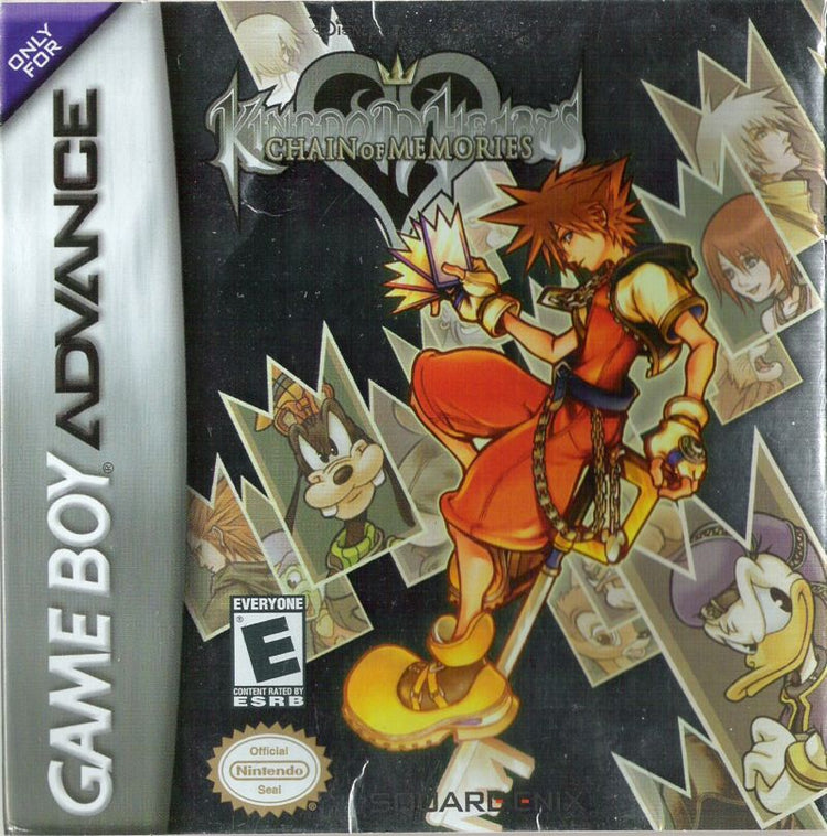 Kingdom Hearts Chain of Memories - GBA Game