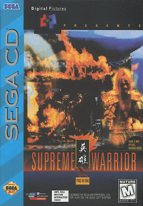 Supreme Warrior - Sega CD Game