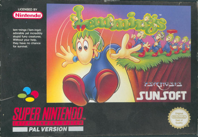 Lemmings - SNES Game