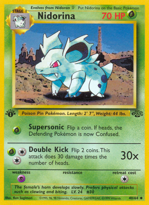 Nidorina (40/64) - Jungle