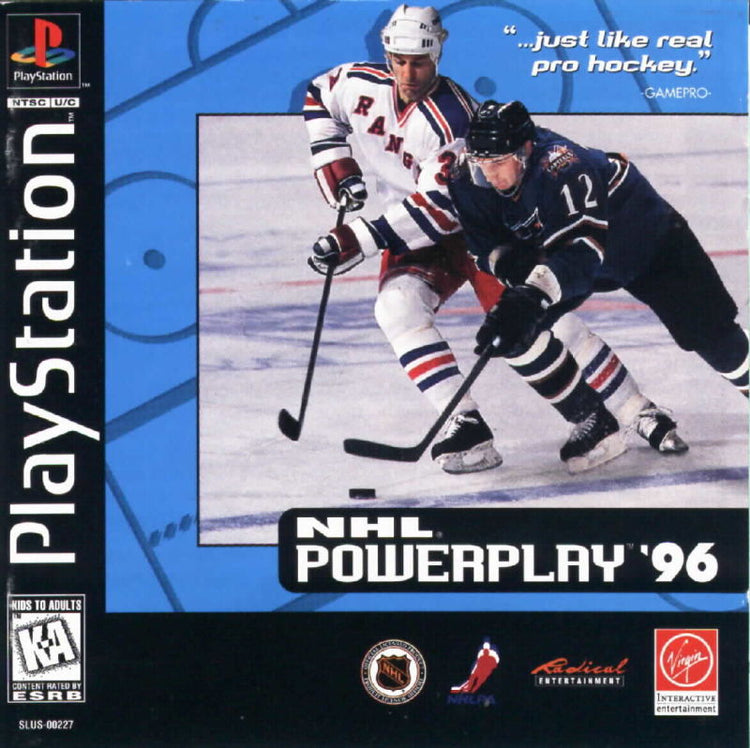NHL Powerplay 96 - PS1 Game