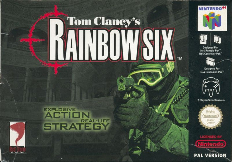 Rainbow Six - Nintendo 64 Game