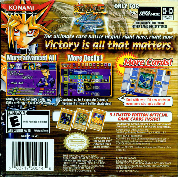 Yu-Gi-Oh World Championship Tournament 2004 - GBA Game