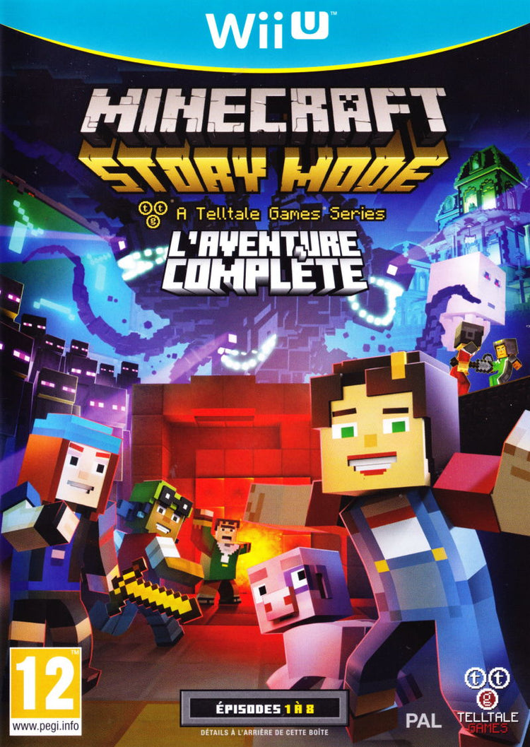Minecraft: Story Mode Complete Adventure - Wii U Game