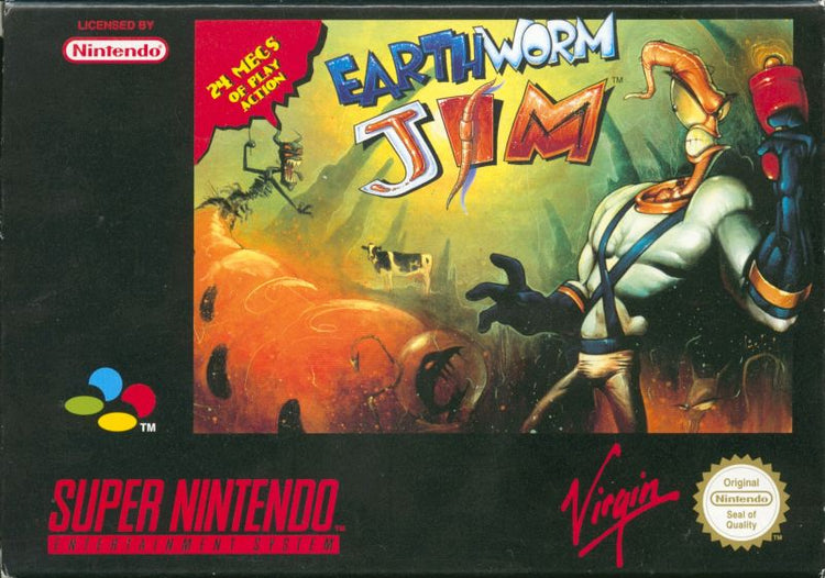 Earthworm Jim - SNES Game