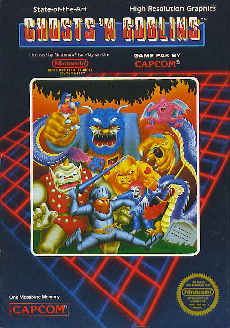 Ghosts 'n Goblins - NES Game