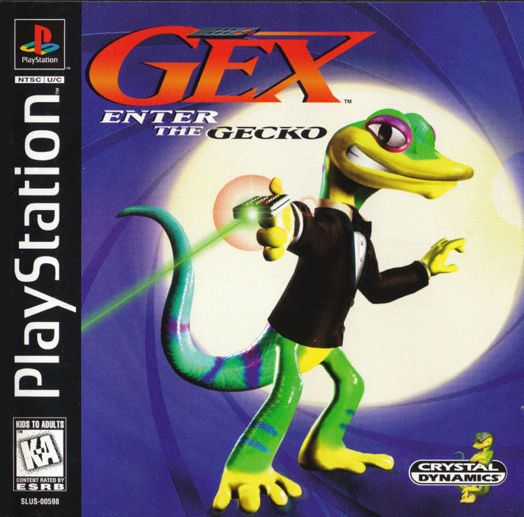 Gex Enter the Gecko - PS1 Game