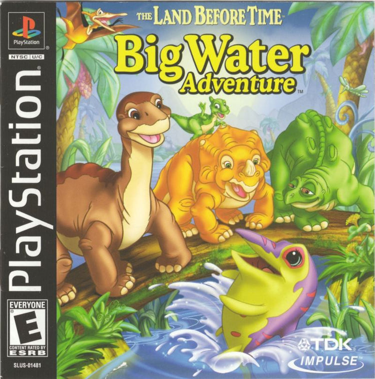 Land Before Time Big Water Adventure - PS1 Game