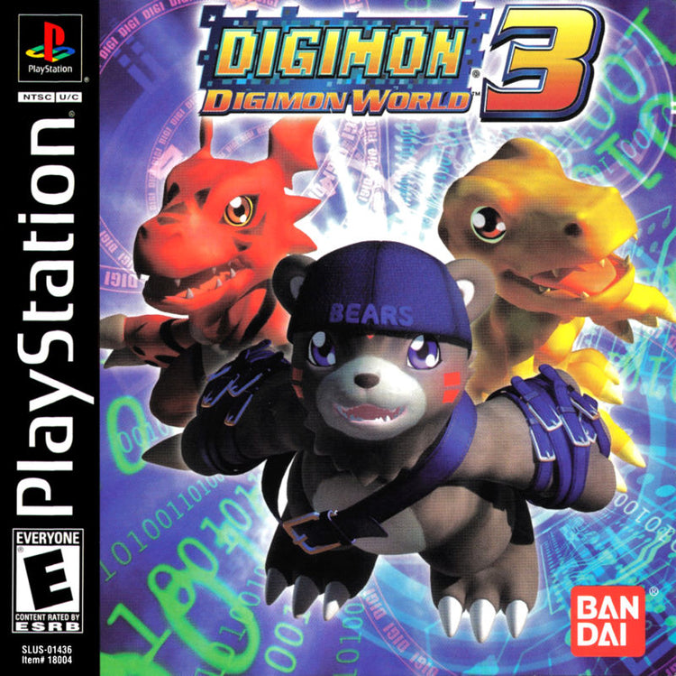 Digimon World 3 - PS1 Game
