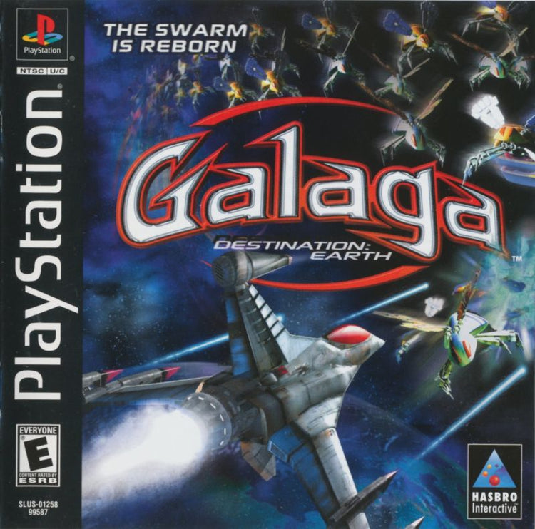 Galaga Destination Earth - PS1 Game