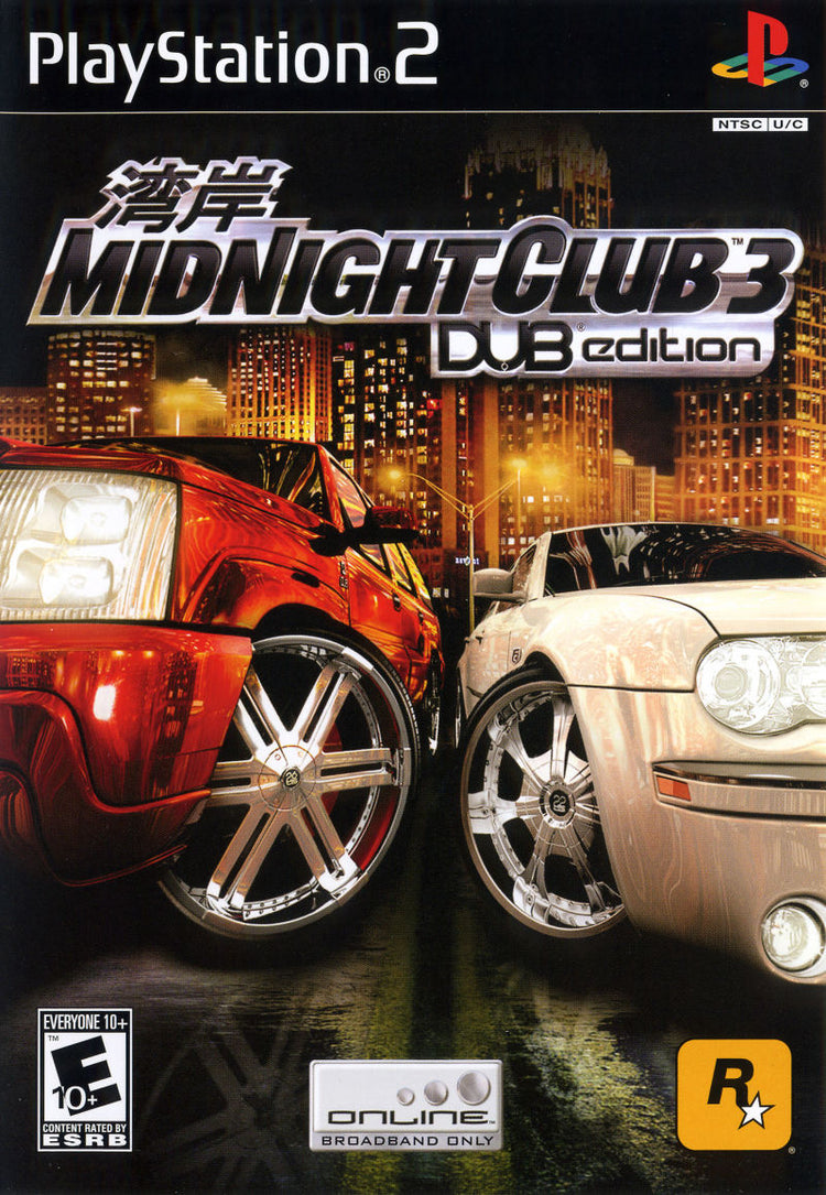 Midnight Club 3 Dub Edition - PS2 Game