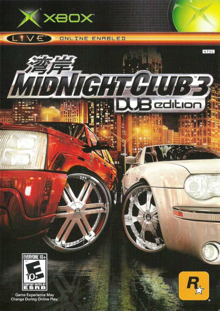 Midnight Club 3 Dub Edition - Xbox Game
