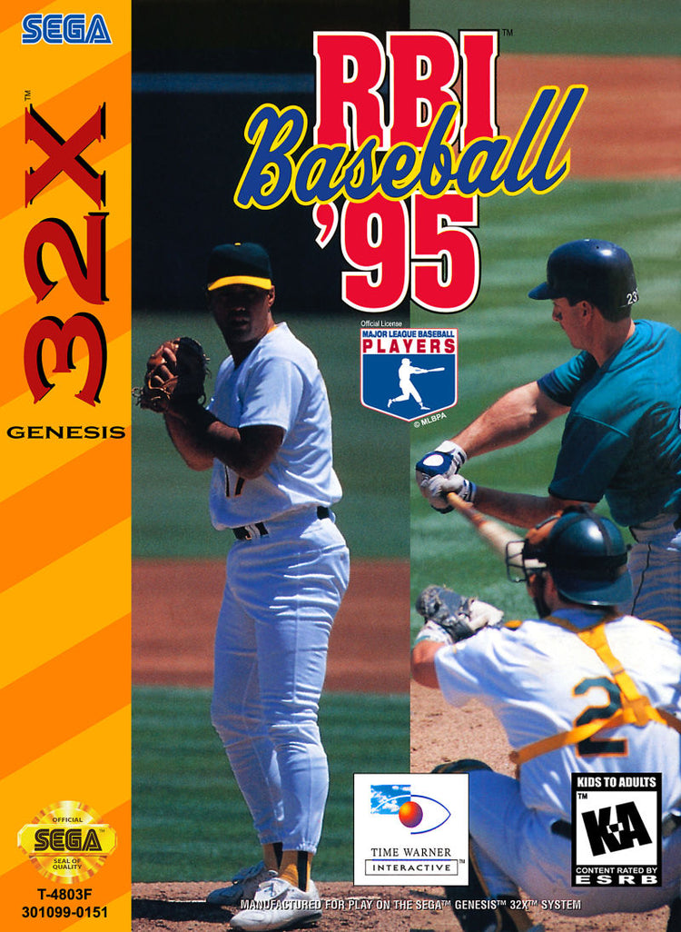 RBI Baseball 95 - Sega 32X Game