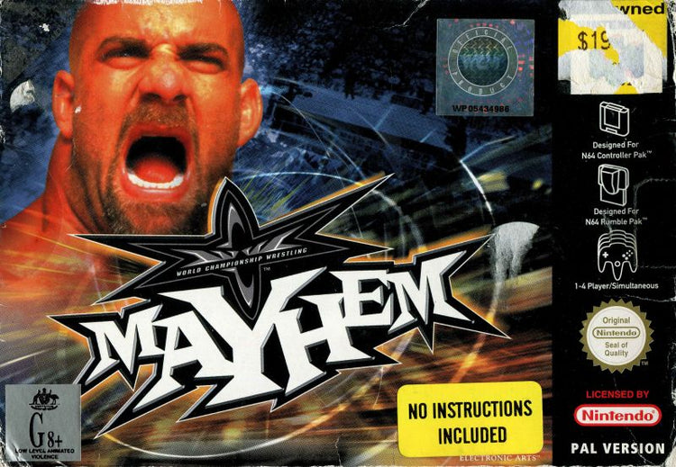 WCW Mayhem - Nintendo 64 Game