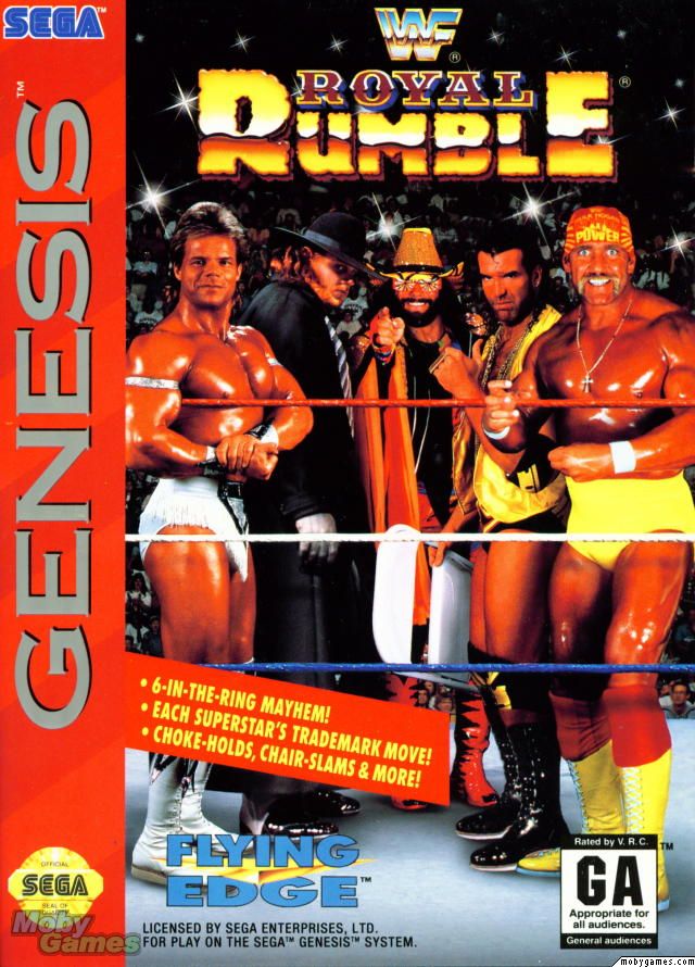 WWF Royal Rumble - Sega Genesis Game