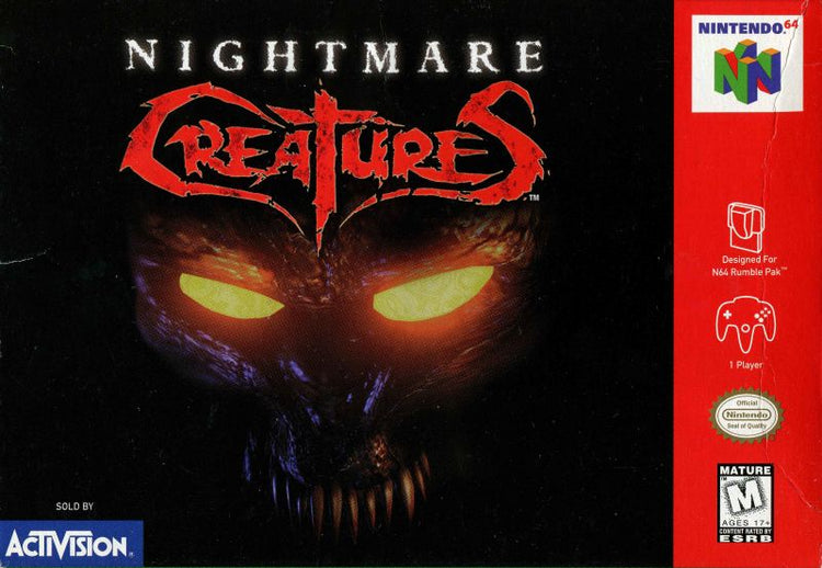 Nightmare Creatures - Nintendo 64 Game