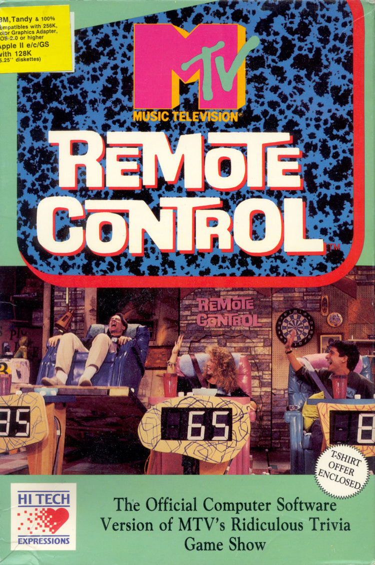 MTV Remote Control - NES Game
