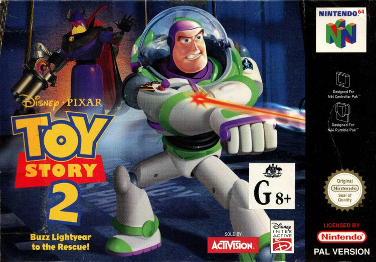 Toy Story 2 - Nintendo 64 Game