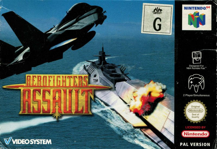 Aerofighters Assault - Nintendo 64 Game