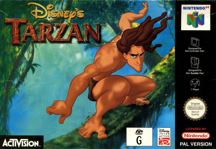 Tarzan - Nintendo 64 Game