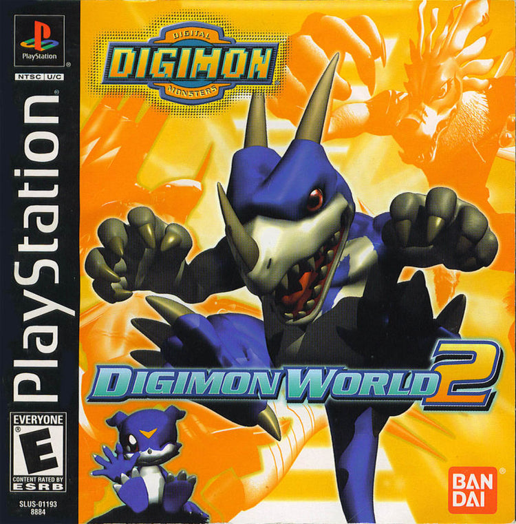 Digimon World 2 - PS1 Game