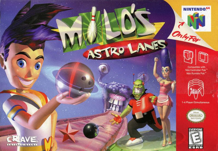 Milo's Astro La - NES Game - Nintendo 64 Game