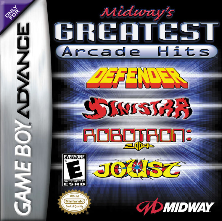 Midway's Greatest Arcade Hits - GBA Game