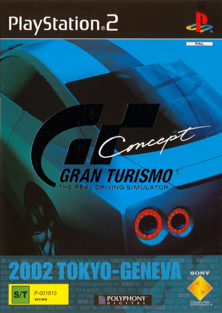 Gran Turismo Concept 2002 Tokyo-Geneva - PS2 Game