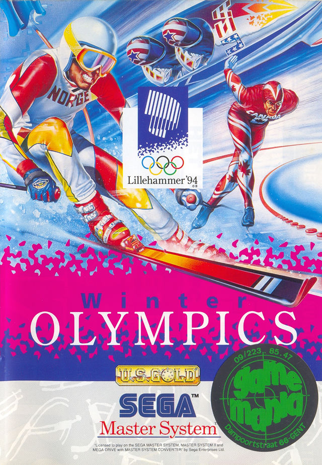 Winter Olympics - Sega Master System Game