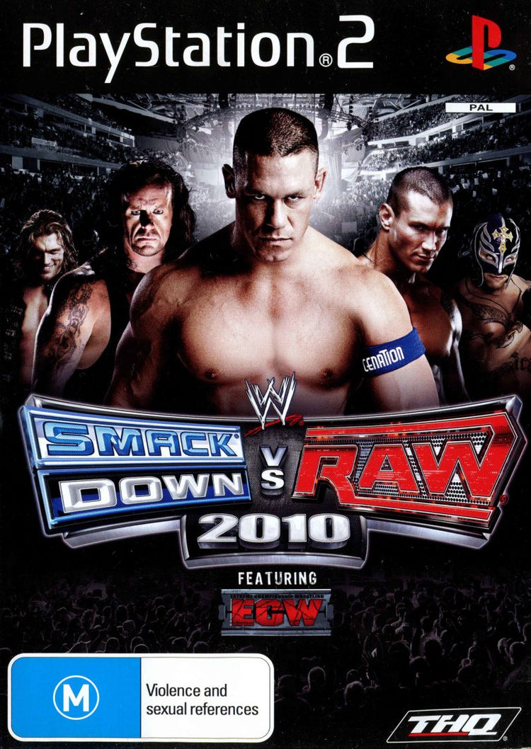 WWE Smackdown vs. Raw 2010 - PS2 Game