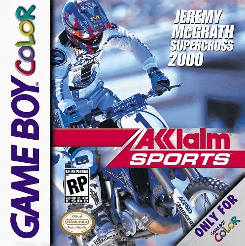 Jeremy McGrath SuperCross 2000 - Gameboy Color Game