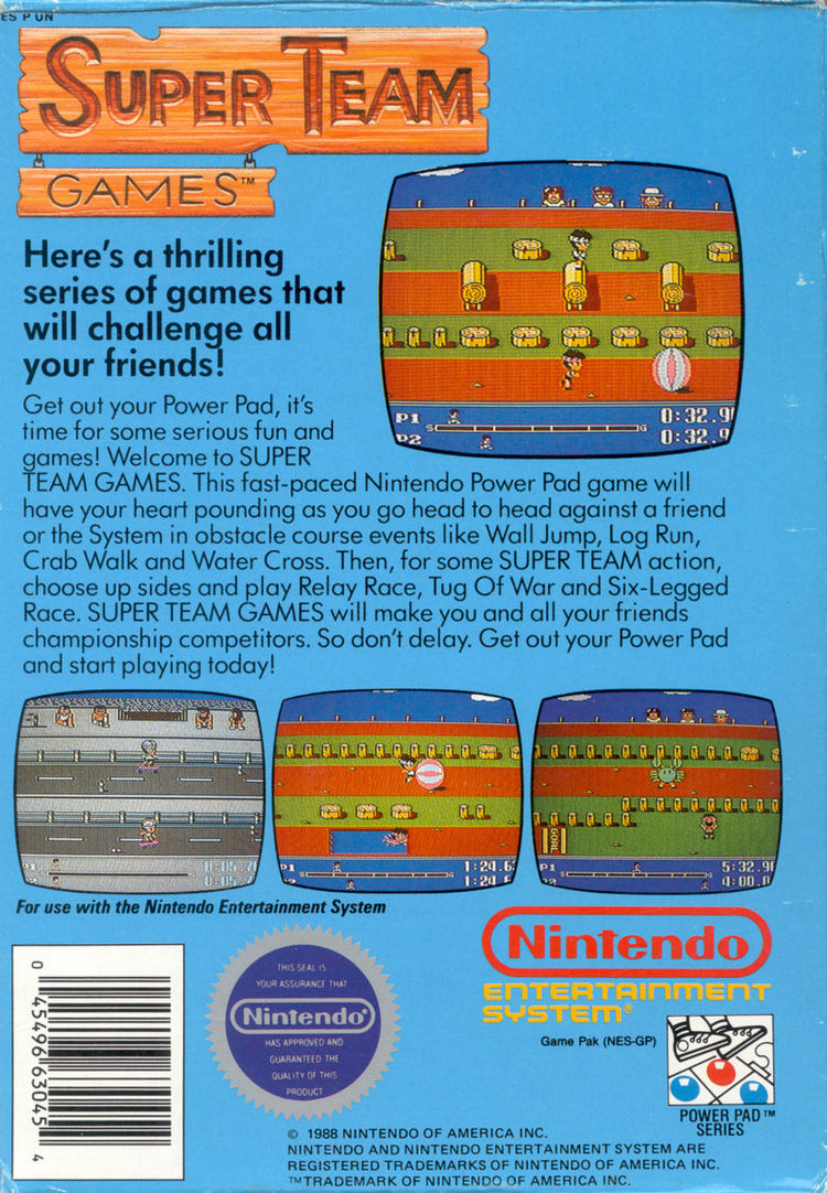 Super Team Games - NES Game