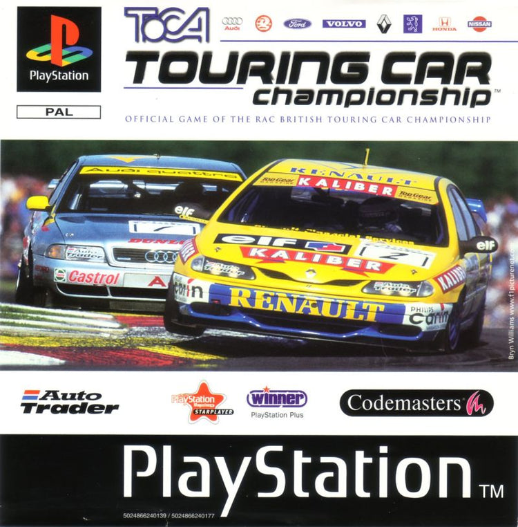 TOCA Championship Racing - PS1 Game