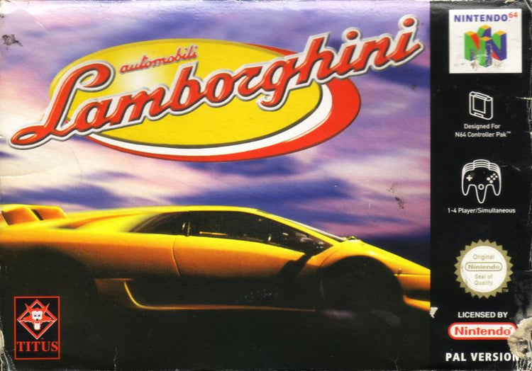 Automobili Lamborghini - Nintendo 64 Game