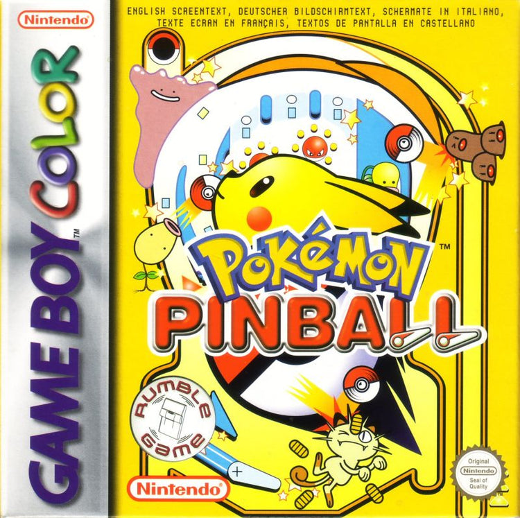Pokemon Pinball - Gameboy Color Game