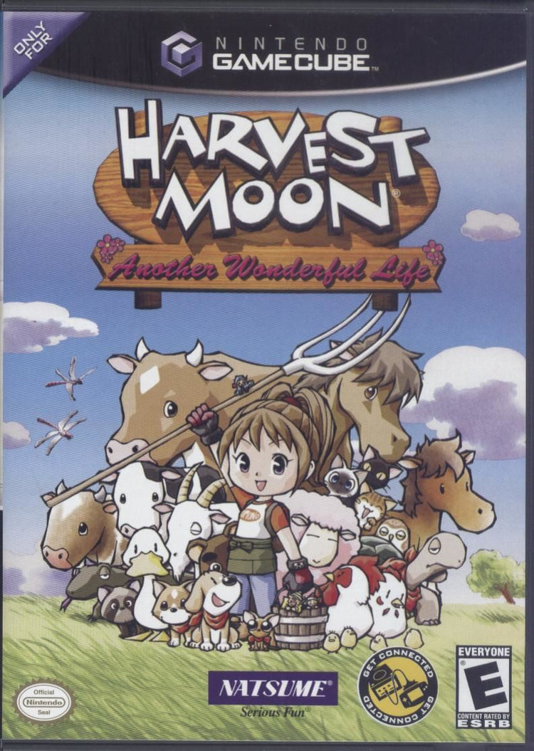 Harvest Moon Another Wonderful Life - Gamecube Game