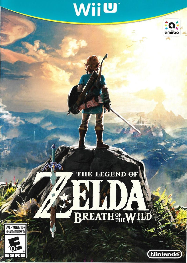 Zelda Breath of the Wild - Wii U Game