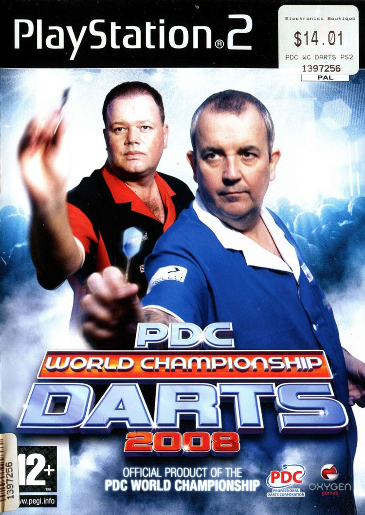 PDC World Championship Darts 2008 - PS2 Game