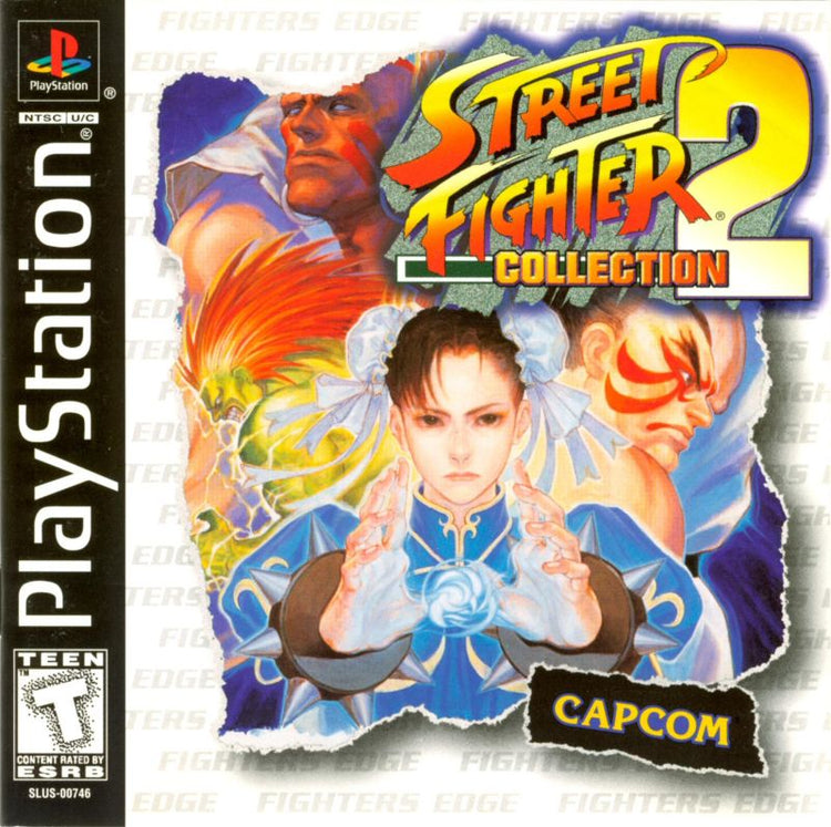 Street Fighter Collection 2 - PS1 Game
