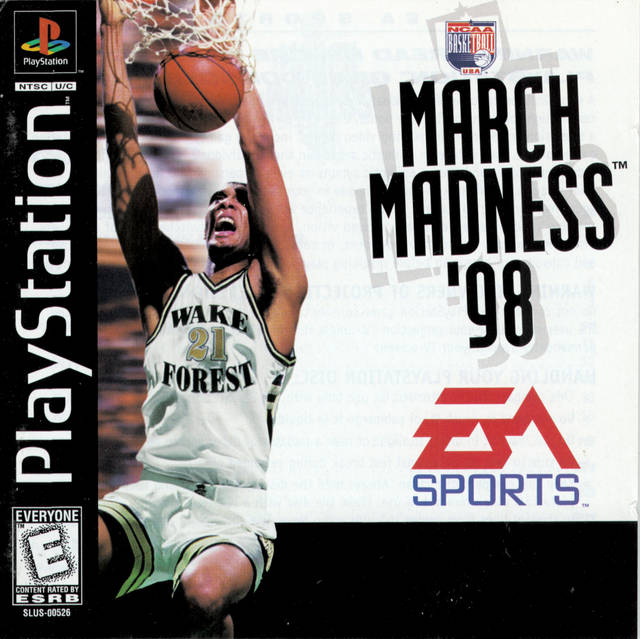 NCAA March Madness 98 - PS1 Game
