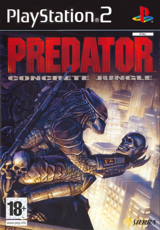 Predator Concrete Jungle - PS2 Game
