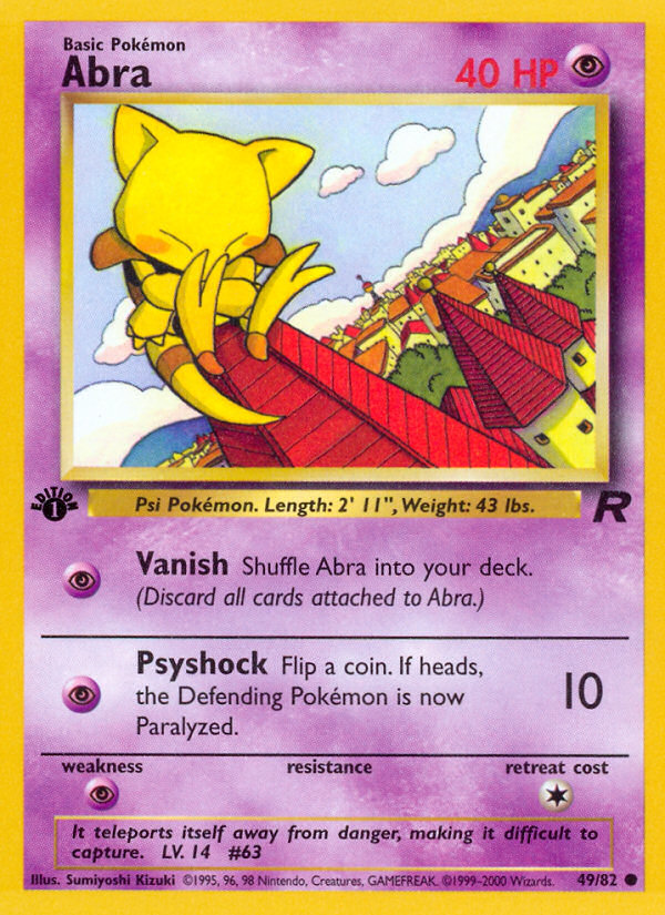 Abra (49/82) - Team Rocket