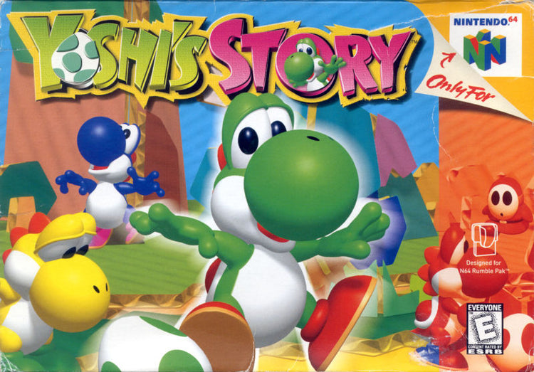 Yoshi's Story - Nintendo 64 Game