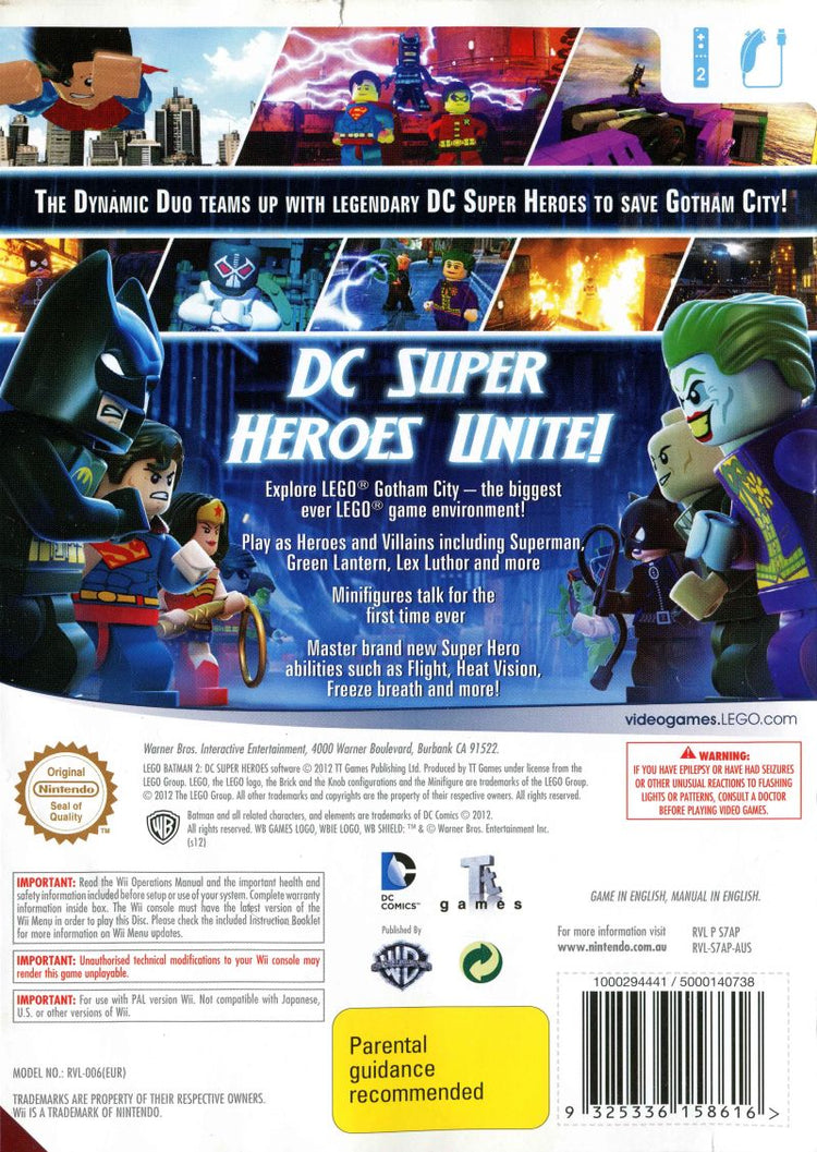 LEGO Batman 2 - Wii Game