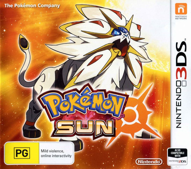 Pokemon Sun - Nintendo 3DS Game